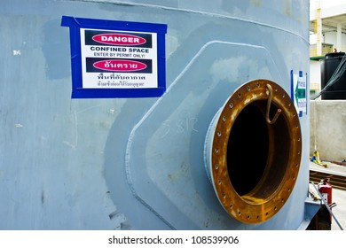 Confined Space Entry Location, Thailand