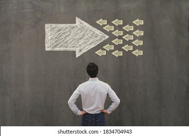 conflict of interest or confrontation, change concept, opposition - Shutterstock ID 1834704943