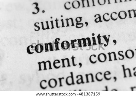 Conformity