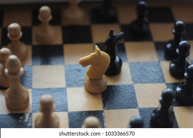 Confrontation Betwwen Chess Business Ally 