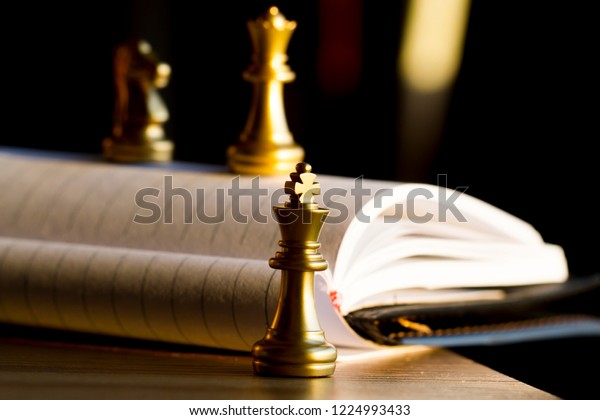 The confrontation and\
game of chess