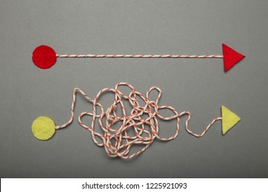 Confused Chaos Concept, Wrong Way. Easy And Soft Way.