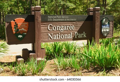 Congaree National Park Sign