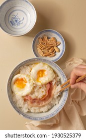 Congee Sticky Rice, Chinese Recipe From Mulan