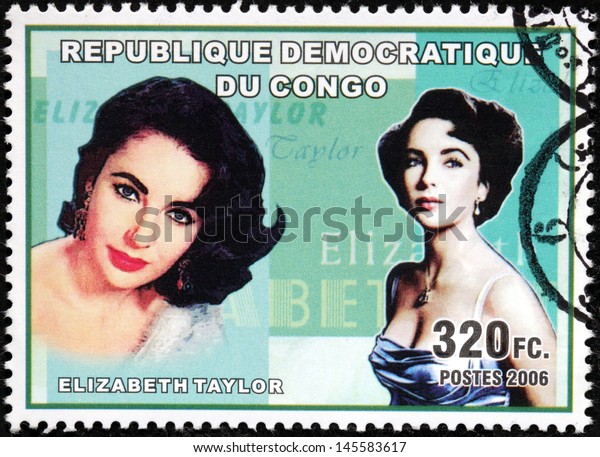 Congo Circa 2006 Postage Stamp Printed Stock Photo 145583617 | Shutterstock