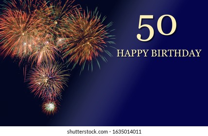 Congratulations To Happy 50th Birthday