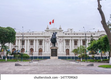 Congress Of The Republic Of Peru. February 21, 2013. Lima Peru