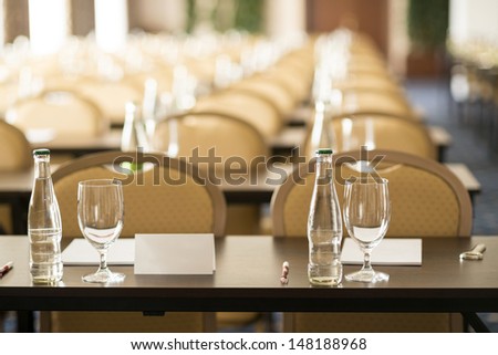 Similar – Image, Stock Photo International Congress Centre and Radio Tower