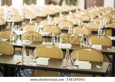 Similar – Image, Stock Photo International Congress Centre and Radio Tower