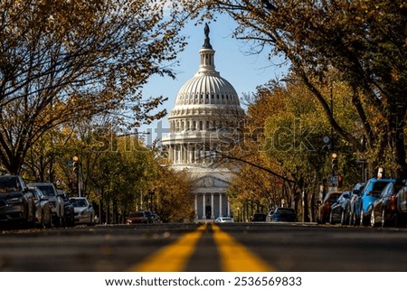 Congress USA. Washington DC Capitol. American Capitol Building. United States Capital. Washington, US landmark. Supreme Court. Washington monument. Washington city.