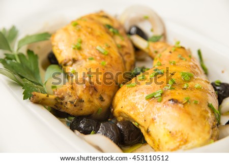 Coniglio alla cacciatora, Rabbit Cacciatore, Italian Cuisine