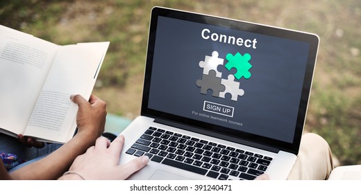 Connect Interaction Team Teamwork Concept