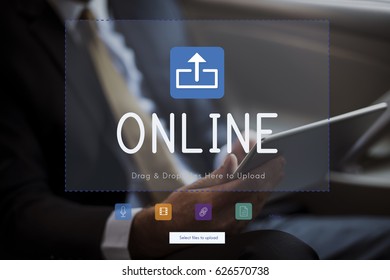 To connected to another computer or to a network.