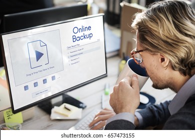 To connected to another computer or to a network.