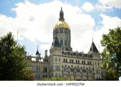 Connecticut State Capitol Building In Hartford