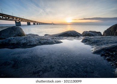 Öresundsbron Connecting Sweden And Denmark