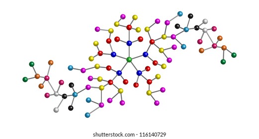 Connection 3D scheme - Shutterstock ID 116140729