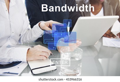 Connection Data Bandwidth Network Technology Concept