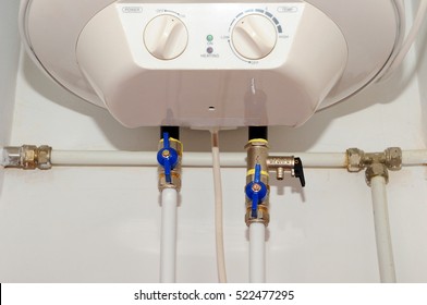 Connection Of Home Electric Water Heater (boiler).