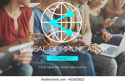 Connection Internet Communication Network Sharing Concept