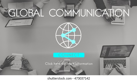 Connection Internet Communication Network Sharing Concept