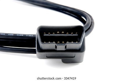 Connector used to read data from the On Board Diagnosis (OBD) computer in a vehicle