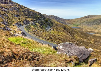 Conor Pass In Dingle, Ireland.