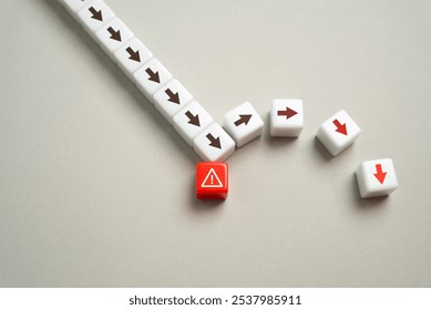 Consequences of a collision with a problem. Collapse and failure. Will not recover from the blow. Critical damage.