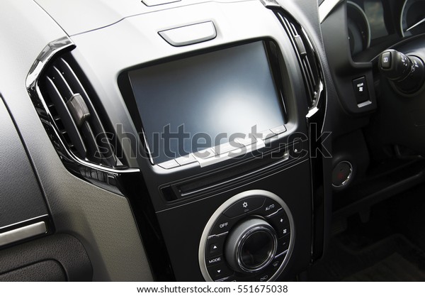 Console with
screens in cars and air
vehicles.
