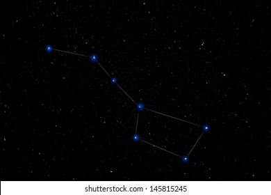 Constellations. Ursa Major (Great Bear)