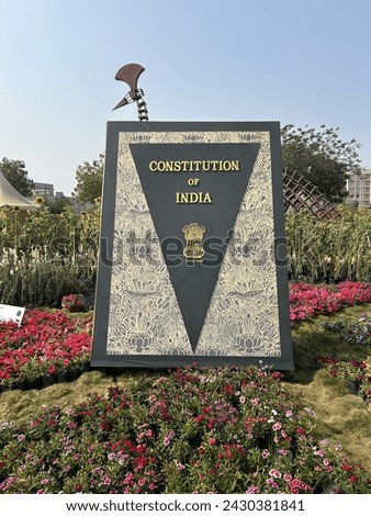 Constitution of India book image 