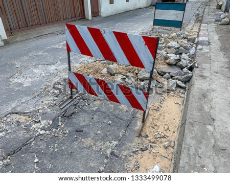 Constructing the street
