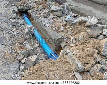 Constructing the street