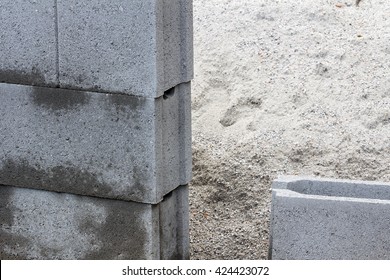 construction block, background