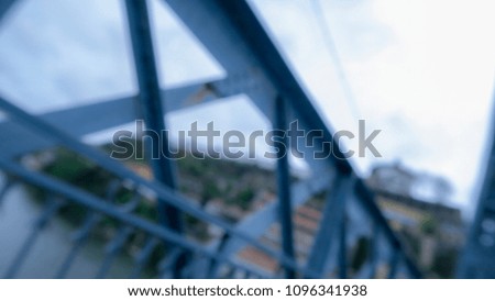 The construction of a bridge background
