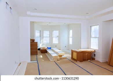 Construction Building Industry New Home Construction Interior Drywall Tape And Finish Details