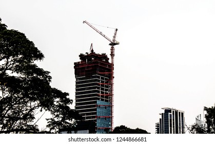 The construction in the capital