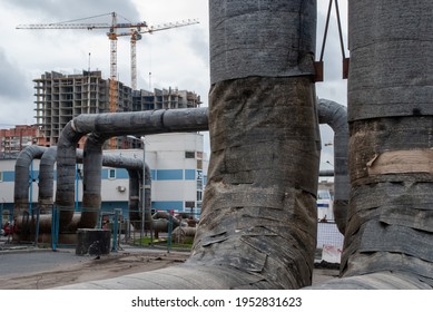 Construction Of Central Heating Pipelines