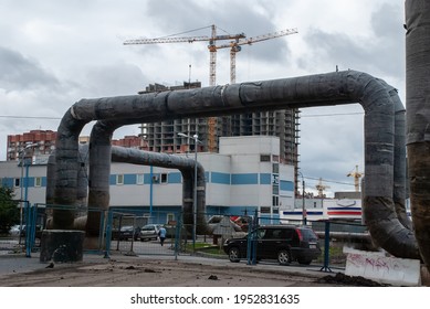 Construction Of Central Heating Pipelines