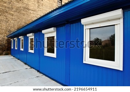 Similar – Image, Stock Photo prefabricated building