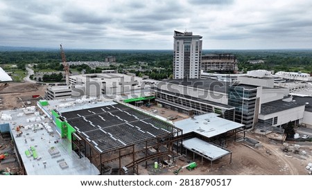Construction continues to develop an expansion of the current casino resort on site to further the experience of those that visit from throughout the region.