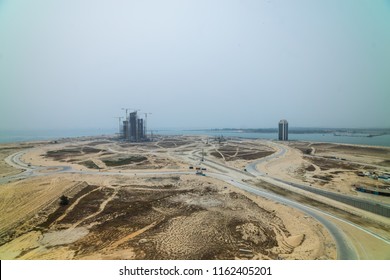 Construction At Eko Atlantic, Lagos, Nigeria