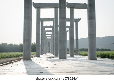 Construction Elevated expressway
