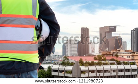 Construction engineer with high rise building construction background