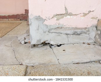 Construction Fail, Cement Floor Of The House Subsidence