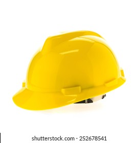 Construction Hard Hat - Safety Helmet Isolated On White Background