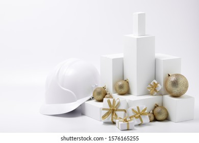 christmas hard hat