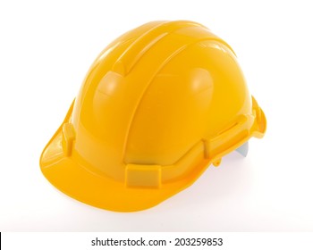 Construction Hat Isolated On White Background