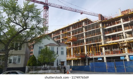 Construction Of Hotel In Wrigleyville