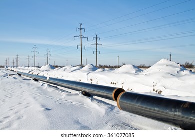 Construction And Installation Of Underground Gas Pipeline Of High Pressure In Winter Conditions